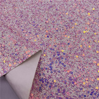 Shell Chunky Glitter Cuir Tissu Pour Sacs Chaussures Mobile étui de téléphone