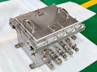 Caja Eléctrica a Prueba de Explosiones IP66 SS316L Ex Db IIB T4 Gb LD-FBJX-I 220V 24V 10A, Caja de Conexiones Industrial Mecanizada por CNC