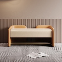Banc à chaussures moderne simple porte banc à chaussures entrée tabouret de rangement chambre tabouret de chevet banc de salon