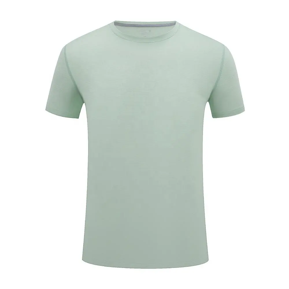 Custom Printing 2023 Best Quality Logo Quick Dry Men's T Shirt Unisex Sublimation Blanks Plain Uomo Sport Running 2pcs Knitted