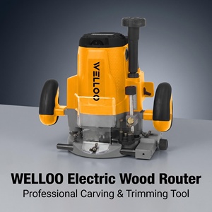Routeur à bois électrique <span class=keywords><strong>manuel</strong></span> de qualité industrielle 2200w à vitesse variable, machine de traitement du bois portable - Product Image 1