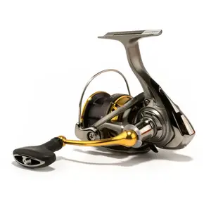 Mulinello da pesca in alluminio metallo a mosca stile classico nero mulinelli da pesca daiwa ryobi mulinello da pesca