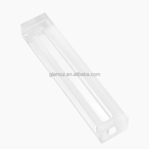Judaica Juif Cadeau Porte Décor Maison Or Miroir Bénédiction Lucite Défilement Acrylique Mezuzah Cas - Product Image 3