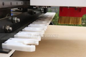 Enrutador CNC de Anidamiento 1530 510 ATC con Alimentación Automática, Alta Rigidez, Motor de Husillo de 9.0kw para Línea de Producción de Muebles de Madera (Azul) - Product Image 6