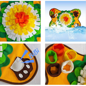 Tappetino per cani Siffing Grey Toy Puzle Snufle Toys Chips sofle Snuffle Pad di natale Crrot 2024 Alfombra Ofative Perro <span class=keywords><strong>Lik</strong></span> Sifing - Product Image 4