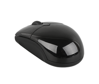Souris sans fil LED 2,4 GHz avec nano-dongle, mini-design, compatible USB 2.0, suivi optique, 3 boutons, 1000 DPI, ergonomique, sur batterie