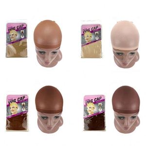 Bonnet à logo personnalisé pour la confection de perruques, portable, vente en gros, marque privée, bonnets de perruque frontale extensibles pour maintenir la perruque en place - Product Image 1