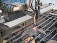 Petite machine de découpe plasma portable CNC pour tubes carrés et tôles