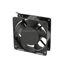 Ventilateur industriel 12038 AC Moteur à fil en aluminium 220V 120x120x38mm Cadre en alliage d'aluminium protégé pour le refroidissement des équipements lourds