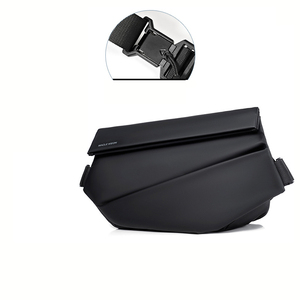 Bolso Bandolera Magnético Impermeable Premium, Bolso Mensajero para Hombre, Diseño Moderno y Minimalista en Negro - Product Image 6