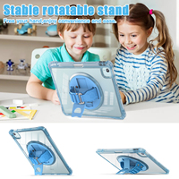 Étui de protection pour tablette iPad Air 11 M2 A2902 2025 2024 avec bandoulière, support et protection d'écran