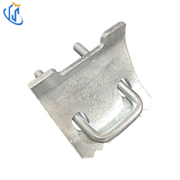 Serre-câble structurel à installation rapide UTTERLY UTT1103 pour fixation sans soudure, avec boulons en U carrés, pour poutre C41 vers poutre H, électrogalvanisé