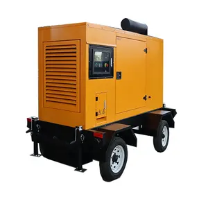 Portatile a buon mercato prezzo 25kw 30kw 50kw 60kw 80kw 100kw 20kva 25kva 30kva tipo silenzioso generatore Diesel set