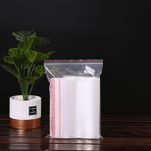 Bolsas transparentes de polietileno con cierre automático, rectangulares, impermeables y a prueba de polvo, para almacenamiento de ropa, organizador, embalaje general, origen Yiwu - Product Image 2