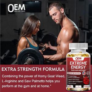 OEM <span class=keywords><strong>Extreme</strong></span> <span class=keywords><strong>Energy</strong></span> Softgel capsule potente integratore di resistenza per uomini donne aumenta la motivazione resistenza non per i bambini - Product Image 5