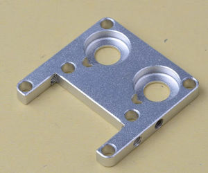 Bloc de montage d'extrudeuse en aluminium pour imprimante 3D <span class=keywords><strong>Ultimaker</strong></span> UM2/UM2+, plaque de fixation usinée CNC, pièce de rechange - Product Image 3