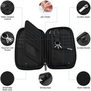 Étanche multi-fonction Premium famille voyage Document organisateur étui porte-carte capacious RFID passeport titulaire voyage portefeuille - Product Image 6