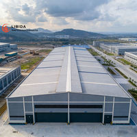 Edificio Prefabricado, Taller Prefabricado de Soldadura Metálica, Galpón Prefabricado, Estructura de Acero Industrial, Almacén Prefabricado