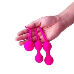 Vente chaude Cerise Sex Toys Kit Ben Wa <span class=keywords><strong>Kegel</strong></span> <span class=keywords><strong>Balls</strong></span> Pour Femmes Vagin Massage Exercice Débutants - Product Image 2