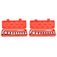 Ensemble d'outils 10 pièces pour la réparation automobile générale ménage avec clé et boîte à outils en plastique
