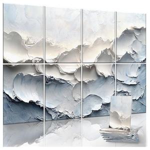 Paneles Acústicos Decorativos con <span class=keywords><strong>Elementos</strong></span> Chinos, Personalización <span class=keywords><strong>de</strong></span> 6 Piezas Disponible, Paneles Acústicos Autoadhesivos - Product Image 5