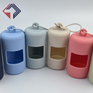 Accesorios para mascotas para caminar al aire libre, soporte portátil para bolsa de caca de perro, dispensador de bolsas para caca de Mascota, residuos - Product Image 2