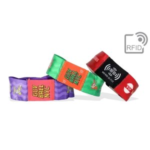 Pulseras RFID con chip de tela, dispositivos personalizados - Product Image 1