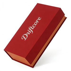 Boîte cadeau rigide magnétique de luxe avec logo personnalisé en relief, doublure en éponge, emballage en carton recyclable - Product Image 3