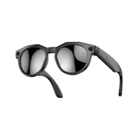 Gafas Inteligentes con IA W611 OEM, Cámara Portátil de 800W Píxeles, Lente de Comunicación, Resistente al Agua IP65, Carga Magnética, Desmontable, en Tiempo Real