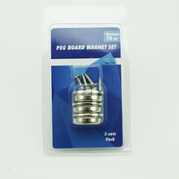D16 * 5mm 10kg Force monopole Super fort néodyme magnétique tasse Pot aimants avec trou fraisé