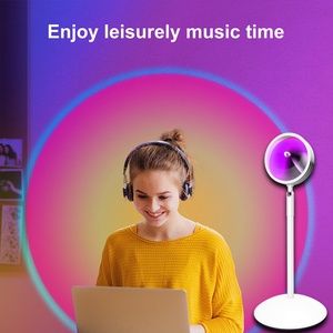 Lampe de coucher de soleil intelligente Tuya, veilleuse et projecteur de coucher de soleil avec contrôle par application, interrupteur WiFi pour la décoration de la pièce, photographie, cadeau d'anniversaire - Product Image 3