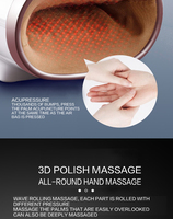 2000mAh Batterie au Lithium 3 Intensité Soulagement de la Douleur Main Masseur Air Compression Palm Fingers pour Officier