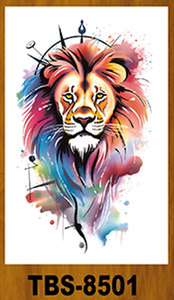 Pegatinas <span class=keywords><strong>De</strong></span> Tatuajes Temporales impermeables para brazo, 120x190mm, venta al por mayor, caballo <span class=keywords><strong>de</strong></span> fuego, grúa, serpiente, <span class=keywords><strong>zorro</strong></span>, flor <span class=keywords><strong>de</strong></span> Bianan - Product Image 4