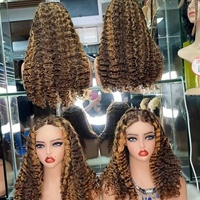 Peluca Frontal Transparente HD de Cabello Humano Virgen 100% Sin Pegamento SDD Rizado Birmano con Cutícula Alineada y Mechas Largas 250%