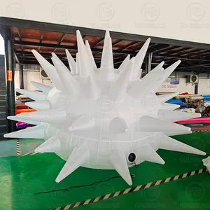 Гигантский морской еж надувная мультяшная модель морских животных Большая Надувная структура для мероприятий, вечеринок, фестивалей