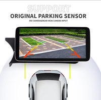 Écran multimédia de voiture sans fil CarPlay Android 15 de 12,3 pouces pour Mercedes C200 C180 W204 W205 avec GPS DSP RGB OBD2 WIFI 4G