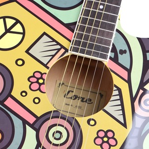 <span class=keywords><strong>Vente</strong></span> <span class=keywords><strong>flash</strong></span> <span class=keywords><strong>Guitare</strong></span> acoustique 40 pouces Bois d'individuation pour <span class=keywords><strong>guitare</strong></span> Touche en tilleul pour enfants/garçons/filles/adolescents/débutants (Couleurs) - Product Image 6