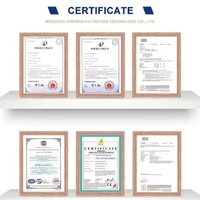 Terbaik penjualan baja nirkarat 340 mikron putaran dibungkus tepi kawat tenun Mesh Filter cakram penyaring lembar jaring pelat layar