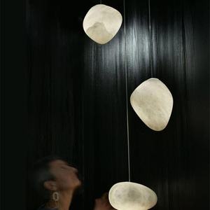 Lustre en albâtre de haute qualité <span class=keywords><strong>Espagne</strong></span> Designer Duplex pour escalier salon Restaurant <span class=keywords><strong>magasin</strong></span> de vêtements éclairage disponible moyen - Product Image 5