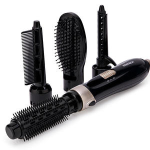 Dispositivo Professionale per Acconciature Senza Lame di Alta Qualità, Piastra per Capelli Ionica 4 in 1 Multifunzione con Asciugacapelli - Product Image 6