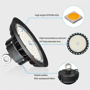 Éclairage <span class=keywords><strong>LED</strong></span> UFO étanche 200W à haut lumen, éclairage <span class=keywords><strong>industriel</strong></span> pour bâtiments de stockage - Product Image 2