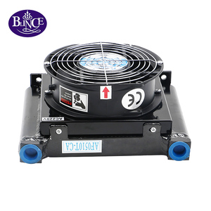 Intercambiador de Calor Pequeño AF0510T 10L/min 48w, Capacidad de Enfriamiento por Ventilador 720kcal/h, Enfriador de Aceite Hidráulico Refrigerado por Aire - Product Image 2