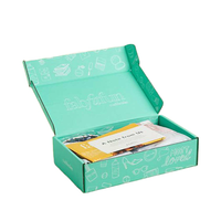 Boîte ondulé pour femme, design personnalisé de bonne qualité, boîte de livraison avec votre logo et impression à double face