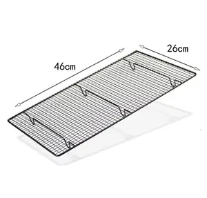 Venda quente Grade de Refrigeração Refrigeração Rack de Antiaderente Assadeira Para Biscuit/Biscoito/Bolo/Pão/Bolo Baking rack