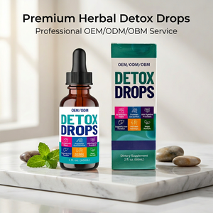 Gotas de Limpieza Intestinal de Alta Calidad OEM con Cardo Mariano y Raíz de Ruibarbo para una Desintoxicación Natural y Apoyo Digestivo, Marca Privada ODM - Product Image 1