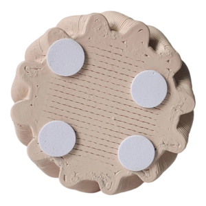 Vaso in ceramica contemporaneo con design stampato in 3D per soggiorno e decorazioni per la casa - Product Image 5