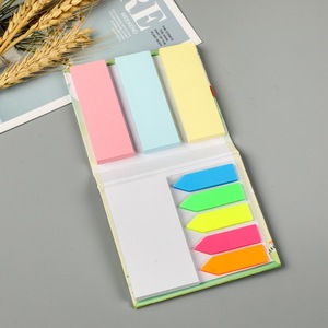 Customizable creative folding <b>sticky</b> <b>notes</b> desktop office notebooks with customizable logos - Product Image 1
