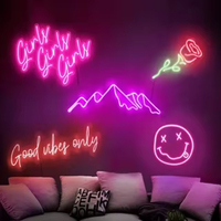 Lettres publicitaires personnalisées Barres d'affichage Bureau Logo optique Panneau lumineux Enseigne au néon LED ouverte pour les entreprises Magasin