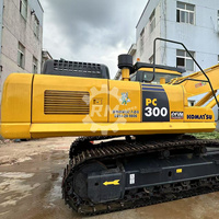 Excavatrice sur chenilles d'occasion KOMATSU PC300-7 de 30 tonnes, fournisseur de matériel de terrassement sur chenilles PC360-7 PC270 PC350-7 pour les opérations en carrière