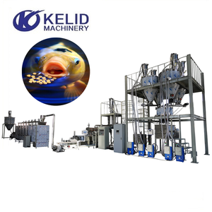 फ्लोटिंग मछली फ़ीड एक्सट्रूडर मछली भोजन बनाने मशीन प्रसंस्करण उपकरण संयंत्र - Product Image 4